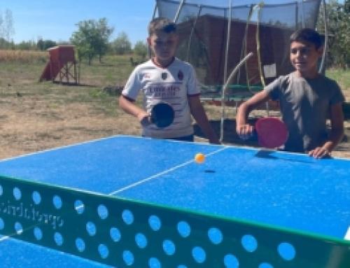 Eine Tischtennisplatte für die BuKi-Kinder